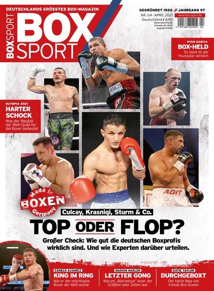 BoxSport – Juni 2021 Cover