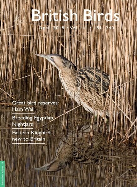 British Birds – April 2018 Cover
