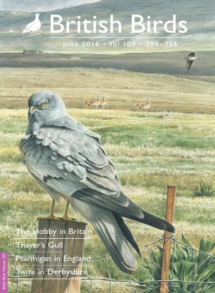 British Birds – June 2016 Cover