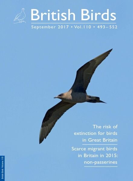 British Birds – September 2017 Cover