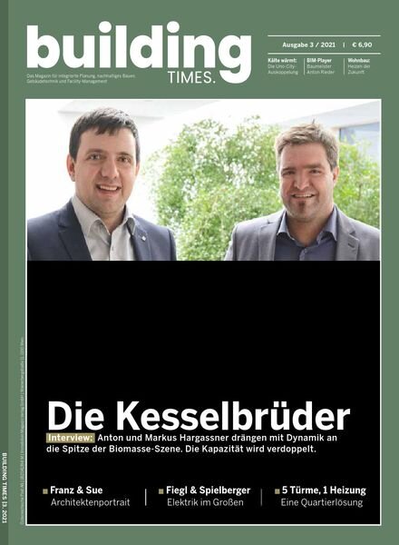 Building Times – Marz 2021 Cover