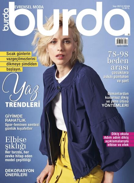 Burda – Turkiye – 31 Mart 2021 Cover