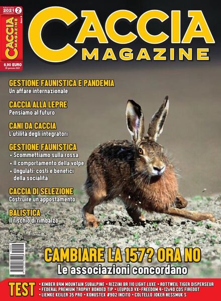 Caccia Magazine – Febbraio 2021 Cover