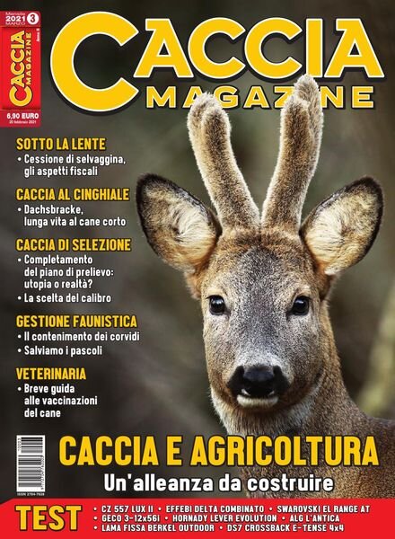 Caccia Magazine – Marzo 2020 Cover