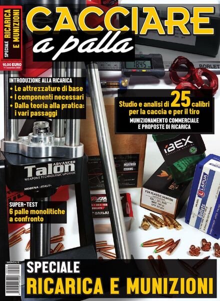 Caccia Magazine – Speciale Ricarica e Munizioni 2020 Cover