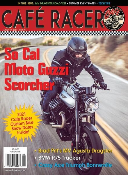 Cafe Racer – April-May 2021 Cover