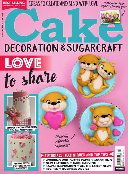 Cake Decoration & Sugarcraft – Issue 269 – February 2021 Cover