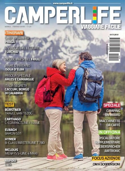 Camper Life – Febbraio-Marzo 2021 Cover