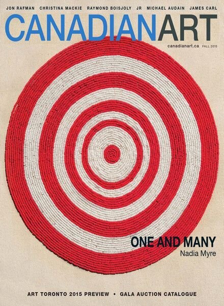 Canadian Art – Fall 2015 Cover