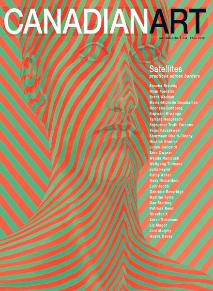 Canadian Art – Fall 2016 Cover