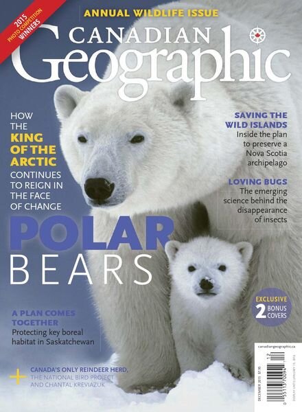 Canadian Geographic – December 2015 Cover