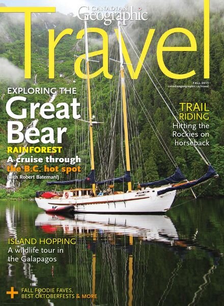 Canadian Geographic – September 2015 Cover