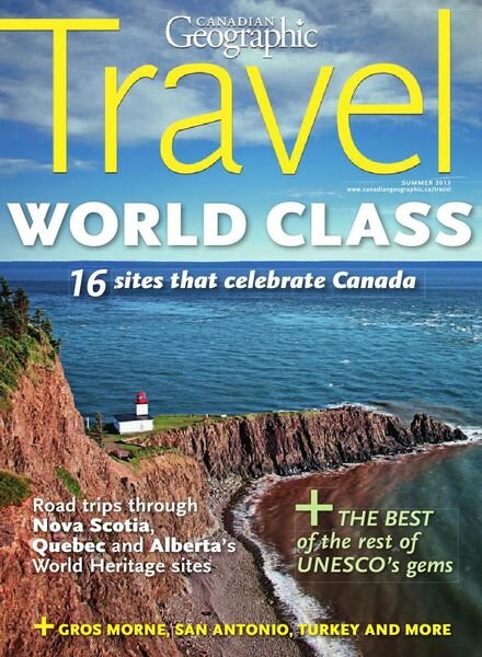Canadian Geographic – Summer 2013 Cover