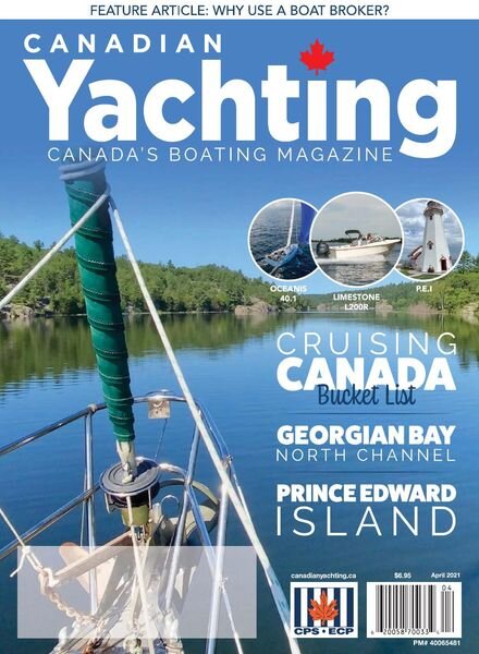 Canadian Yachting – April 2021 Cover