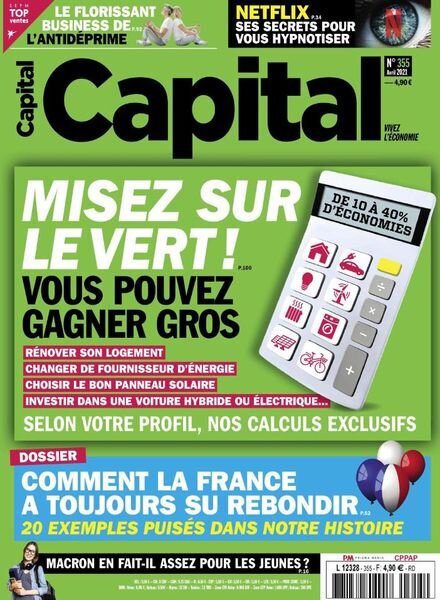 Capital France – Avril 2021 Cover