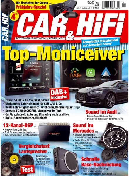 Car & Hifi – Mai-Juni 2021 Cover