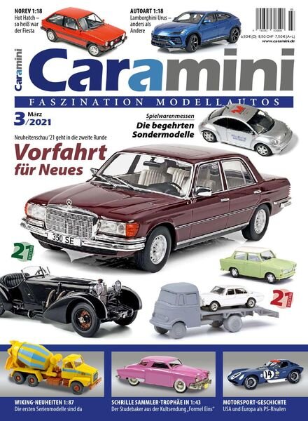 Caramini – Marz 2021 Cover
