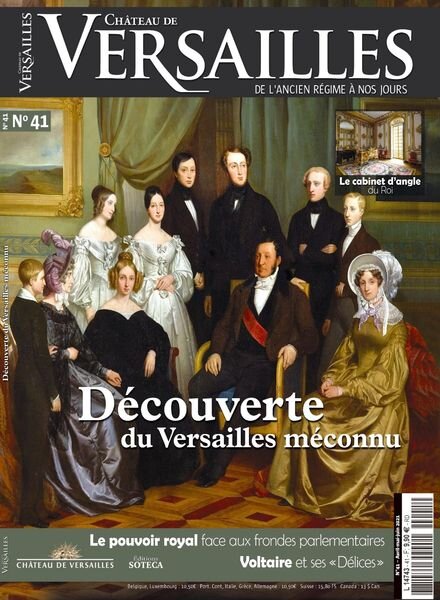 Chateau de Versailles – Avril-Juin 2021 Cover