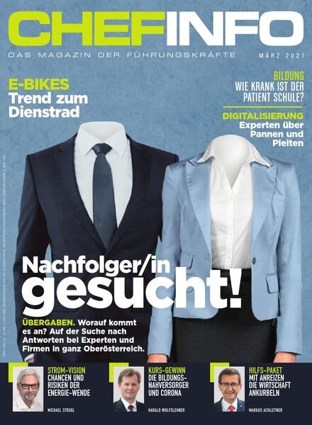 Chefinfo – Januar 2021 Cover