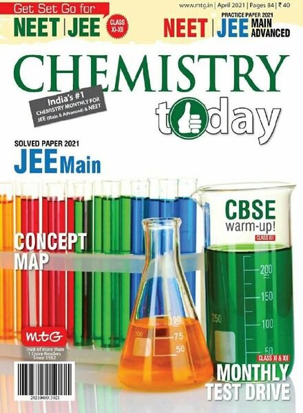 Chemistry Today – April 2021 Cover