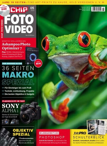 Chip Foto Video Germany – Mai 2021 Cover