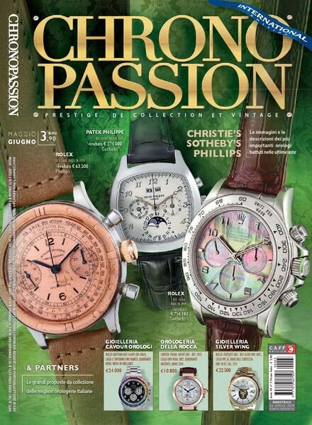 Chrono Passion – Maggio-Giugno 2019 Cover