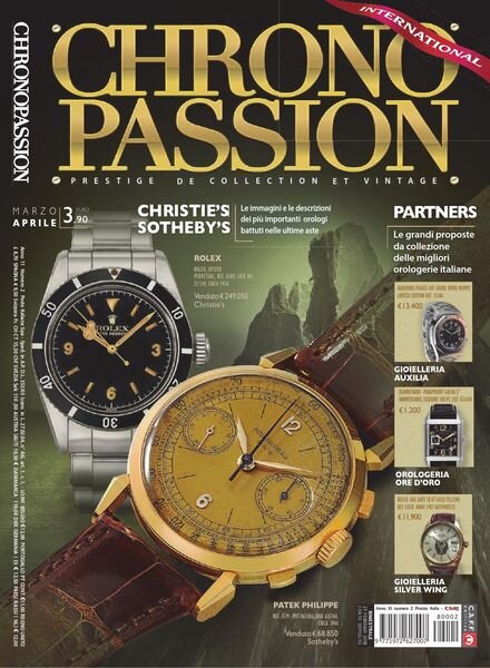Chrono Passion – Marzo-Aprile 2018 Cover