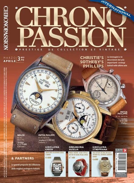 Chrono Passion – Marzo-Aprile 2019 Cover