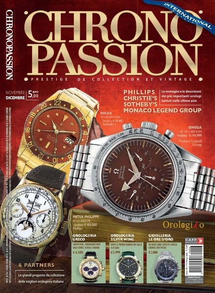 Chrono Passion – Novembre-Dicembre 2019 Cover
