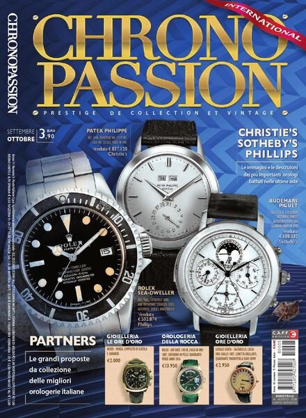 Chrono Passion – Settembre-Ottobre 2018 Cover