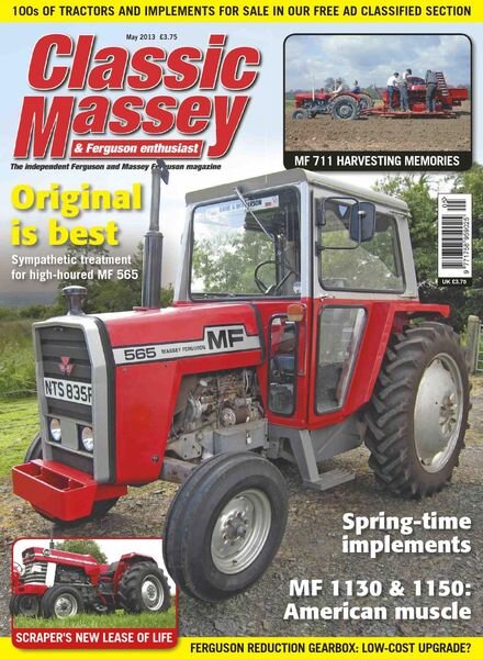 Classic Massey – Issue 43 – May 2013 Cover