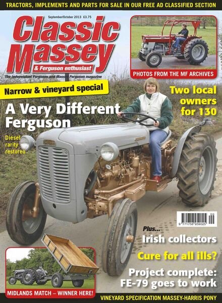 Classic Massey – Issue 46 – September-October 2013 Cover