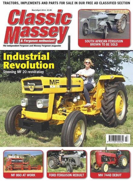 Classic Massey – Issue 49 – March-April 2014 Cover