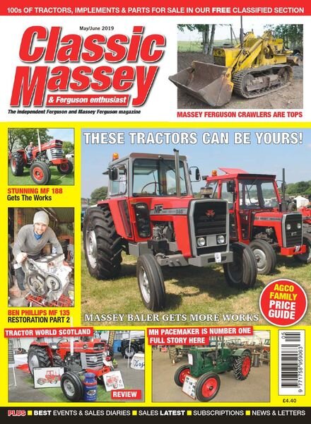 Classic Massey – Issue 80 – May-June 2019 Cover