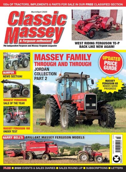 Classic Massey – March-April 2020 Cover