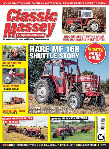 Classic Massey – September-October 2020 Cover