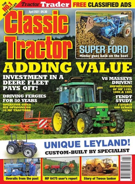 Classic Tractor – April 2021 Cover