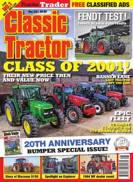 Classic Tractor – May 2021 Cover