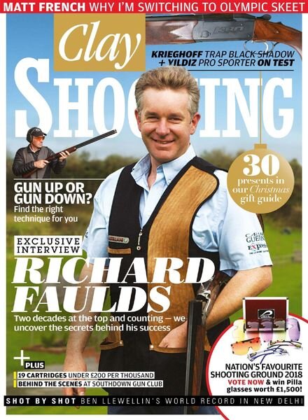 Clay Shooting – December 2017 Cover