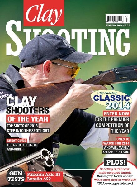 Clay Shooting – January 2014 Cover