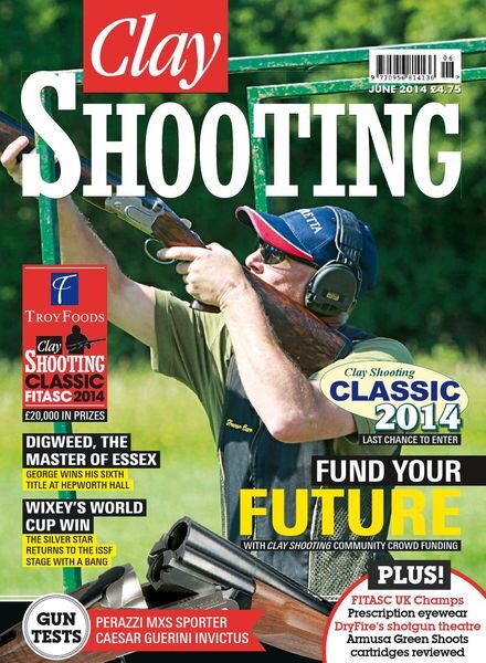Clay Shooting – June 2014 Cover
