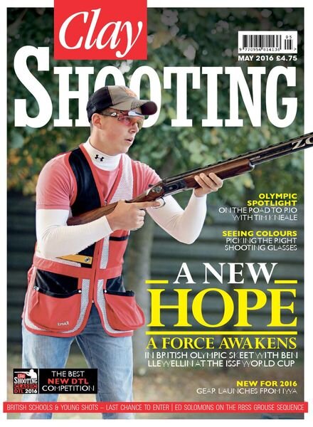 Clay Shooting – May 2016 Cover