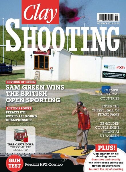 Clay Shooting – October 2013 Cover