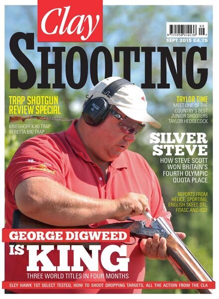 Clay Shooting – September 2015 Cover