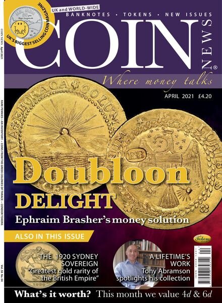 Coin News – April 2021 Cover