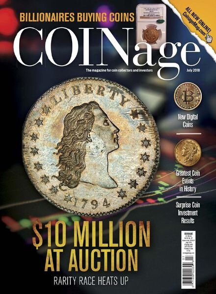 COINage – July 2018 Cover