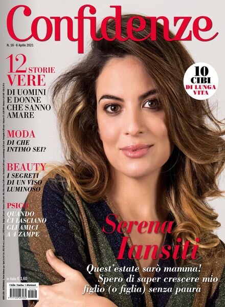 Confidenze – 06 aprile 2021 Cover