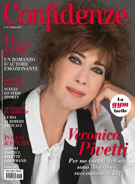 Confidenze – 16 marzo 2021 Cover