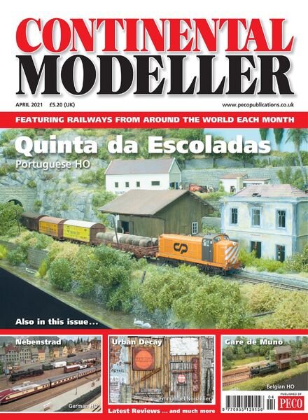 Continental Modeller – April 2021 Cover