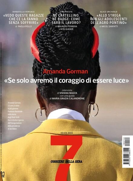 Corriere della Sera Sette – 02 aprile 2021 Cover